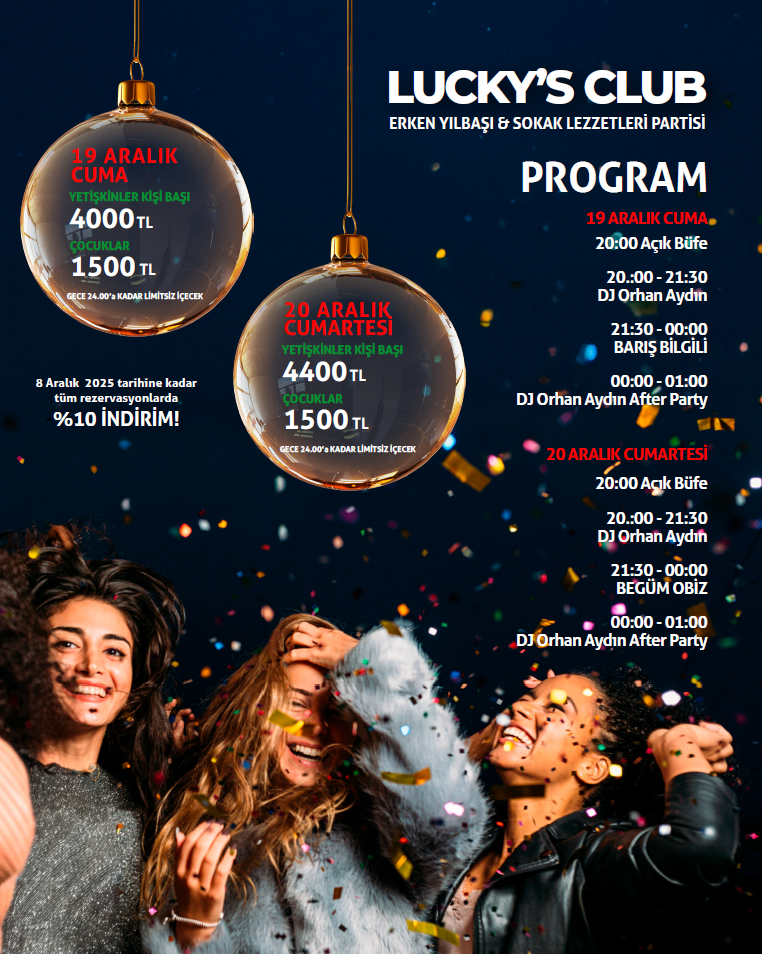 ERKEN YILBAŞI&SOKAK LEZZETLERİ PARTİSİ